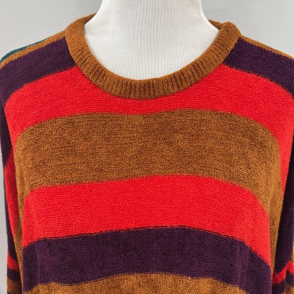 Free people all about you striped soft pullover sweater - Picture 5 of 9
